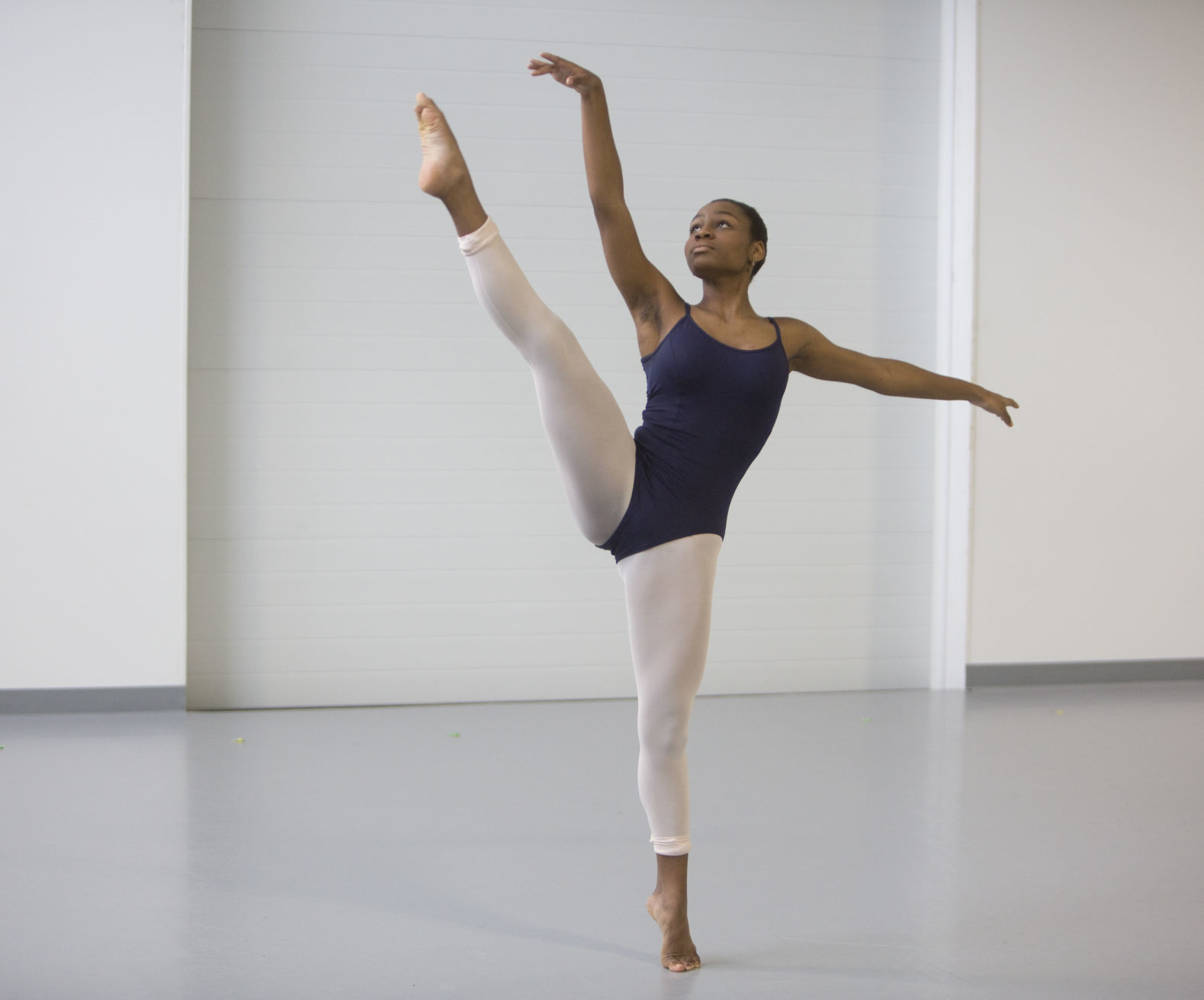 Scenes from Southwest Virginia Ballet's rehearsal of Poetry in Motion